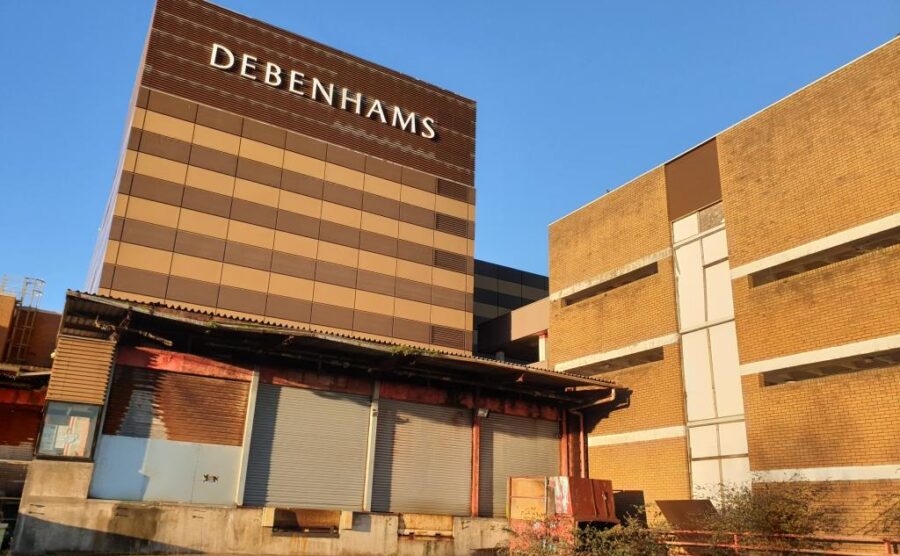 Former Debenhams Store Swansea